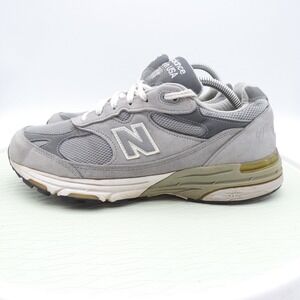 New Balance Active Series Men's 9.5 Shoes Asphalt Gray Lace Up Athletic Made USA